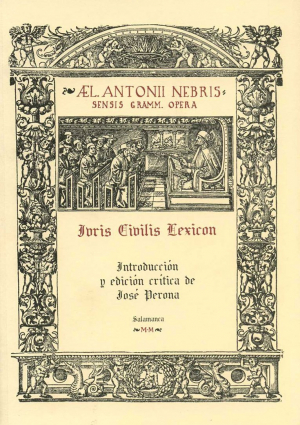 Cubierta para Iuris civilis lexicon
