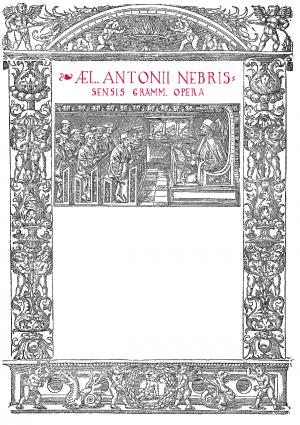  Aelii Antonii Nebrissensis Grammatici Opera